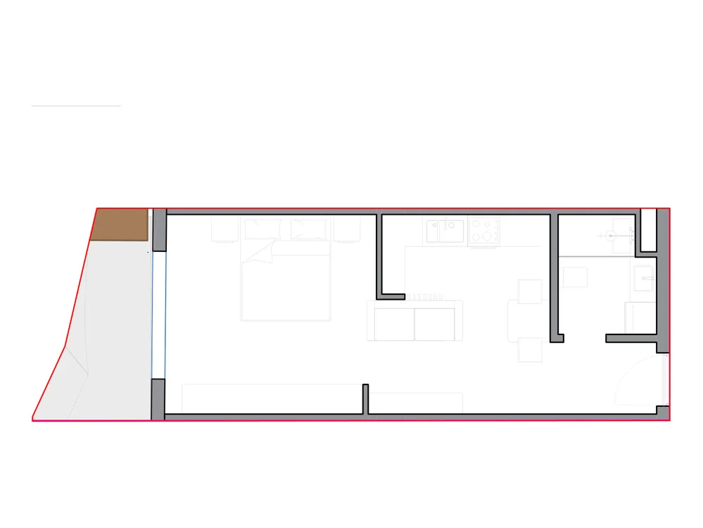 Furnished plan of SST-B3-413