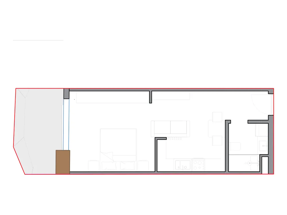Furnished plan of SST-B3-414