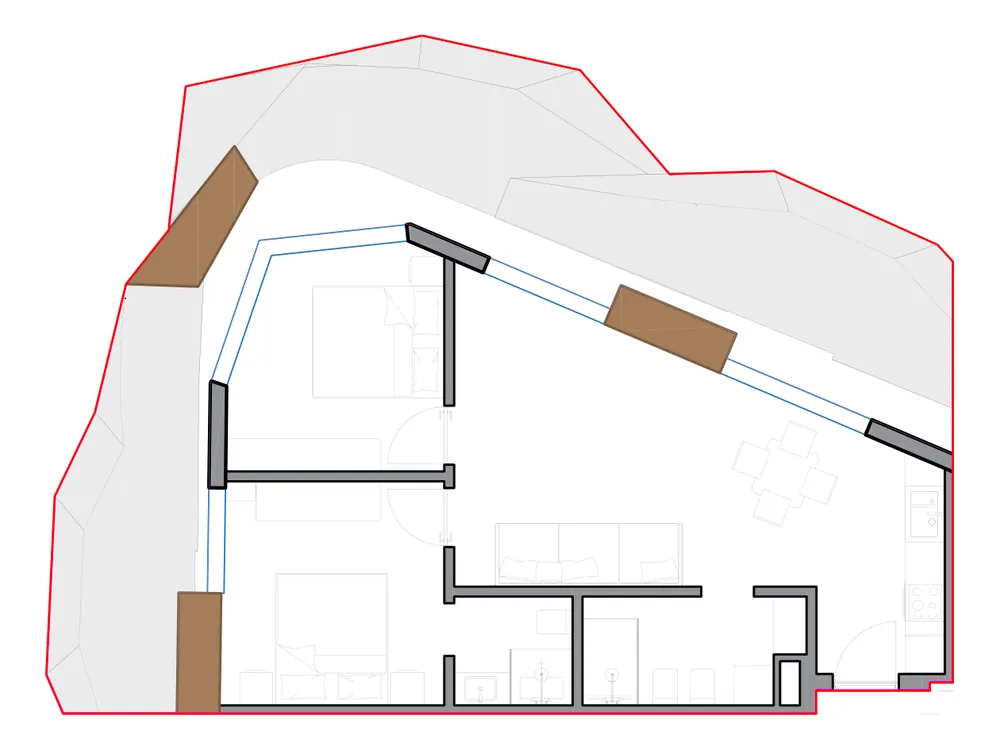 Furnished plan of SST-B3-511