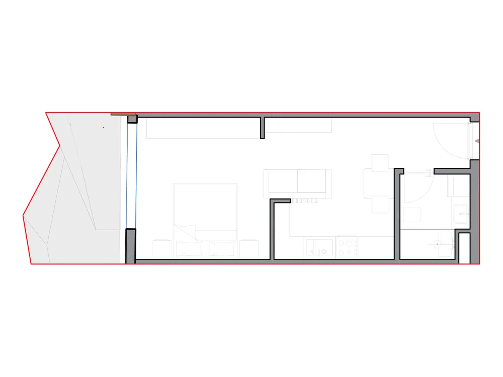 Furnished plan of SST-B3-512