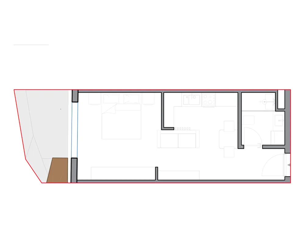 Furnished plan of SST-B3-513