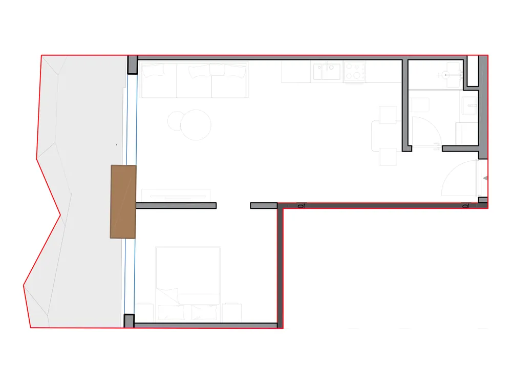 Furnished plan of SST-B3-515