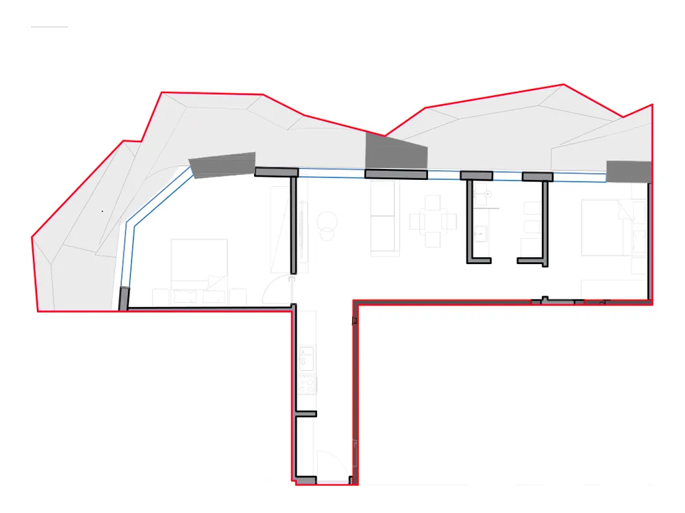 Furnished plan of SST-B3-601