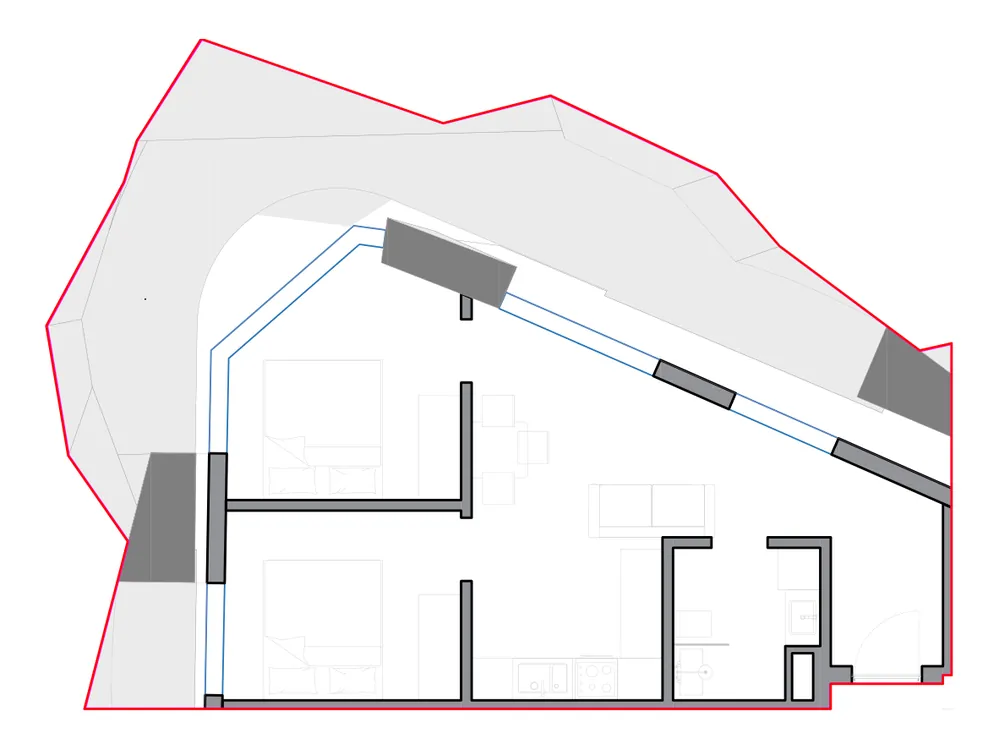 Furnished plan of SST-B3-611