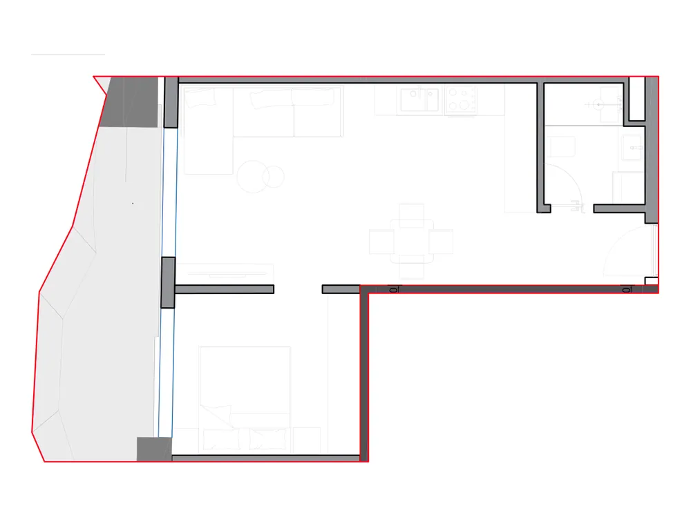 Furnished plan of SST-B3-615