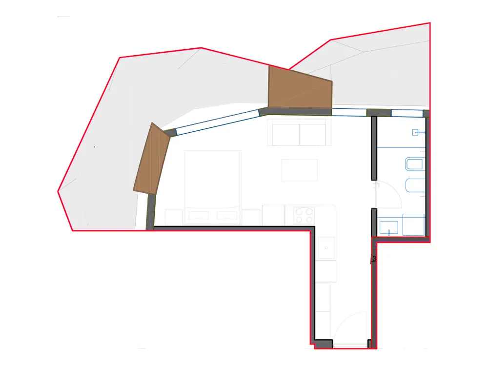 Furnished plan of SST-B3-701