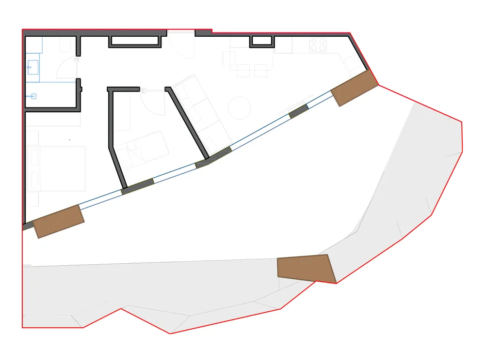 Furnished plan of SST-B3-708