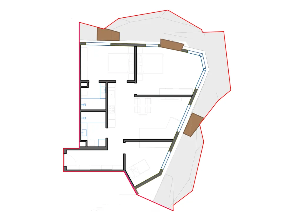 Furnished plan of SST-B3-709