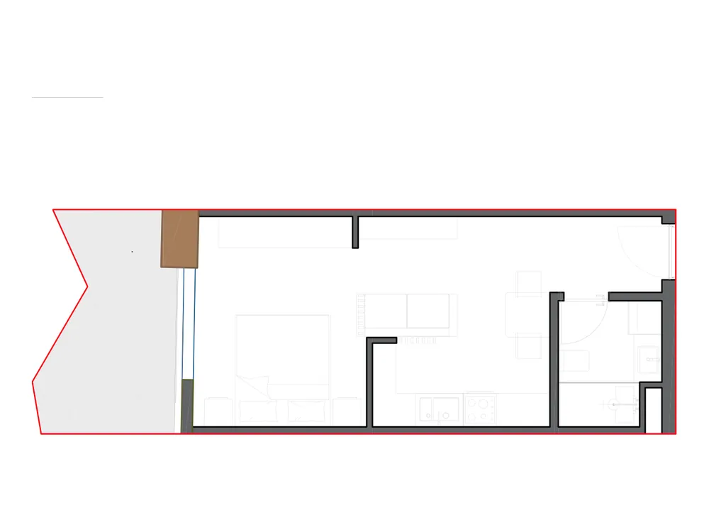 Furnished plan of SST-B3-711