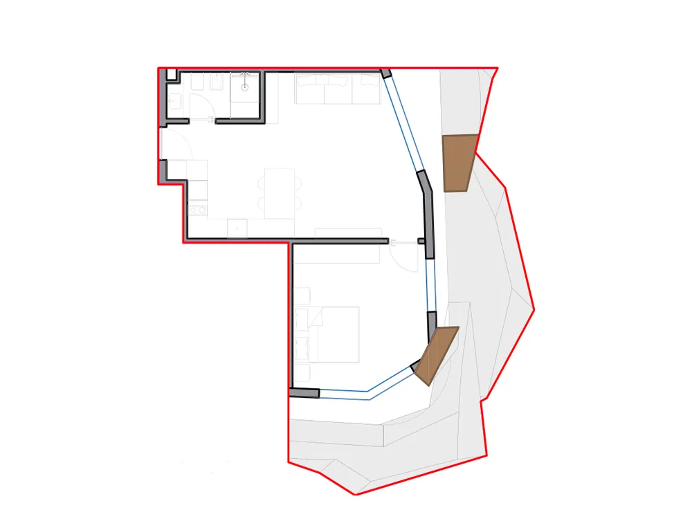 Furnished plan of SST-B3-802