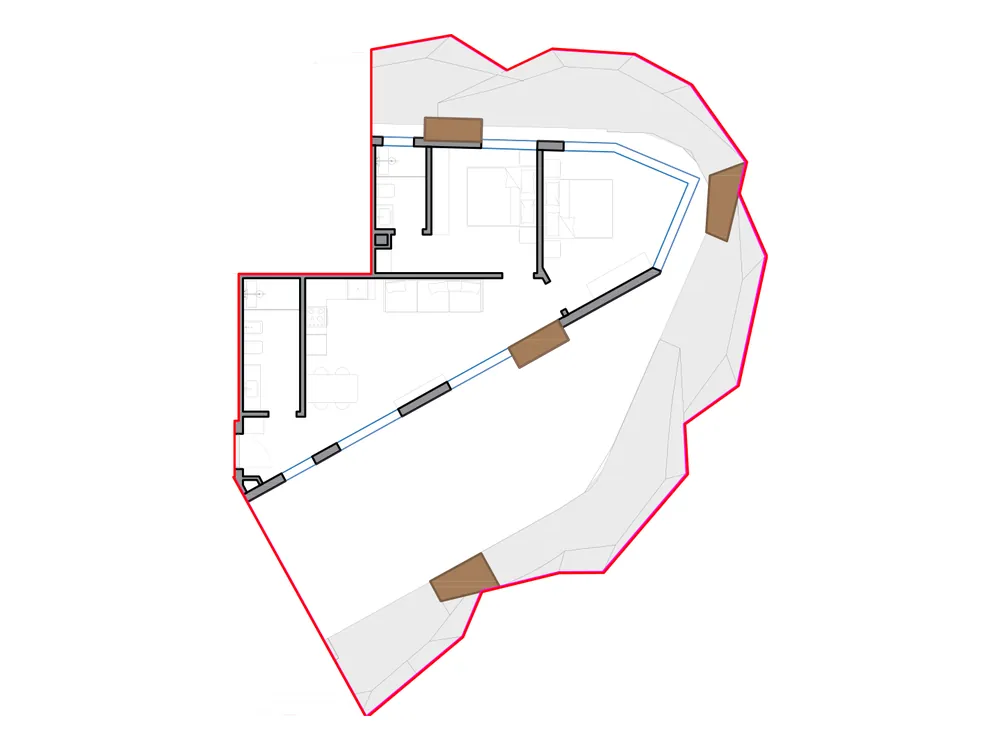 Furnished plan of SST-B3-804