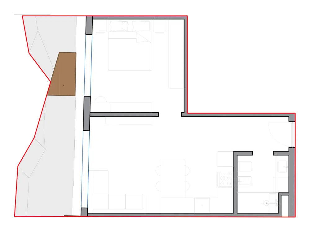 Furnished plan of SST-B3-805