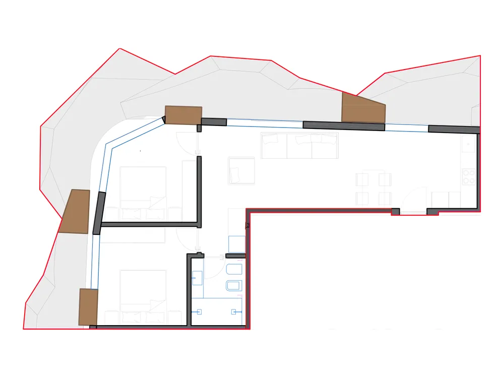 Furnished plan of SST-B3-901